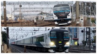 （2023.2.8）JR東日本東海道線特急踊り子15号・16号走行シーン