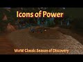 Icons of Power/Orc Shaman Rune Of Overload--WoW Classic Season of Discovery