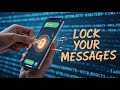 How To Lock WhatsApp Chats | iPhone & Android 2025