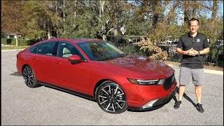 Is the 2025 Honda Accord Sport Touring the BETTER sedan than a Toyota Camry XLE?