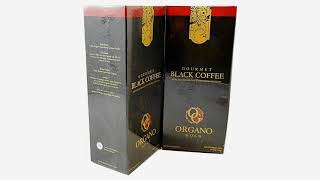 2 Boxes Organo Gold Gourmet Black Coffee - 60 Sachets