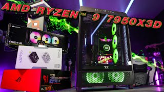 Сборка моего нового ПК на AMD Ryzen 9 7950X3D Пока не сгорел