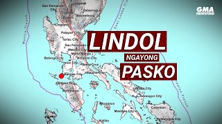GMA News Feed: Lindol, bumungad sa ilang bahagi ng Pilipinas ngayong Pasko!