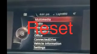 How to Reset BMW iDrive. Fix faults and problems Restart Mini Rolls Royce