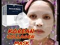 TRYING OUT A KOREAN SLEEPING MASK | DERM-ALL MATRIX COLLAGEN MASK