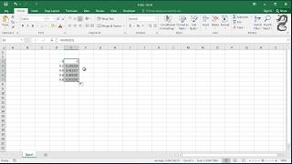 How to get the arcsine of a number in Excel