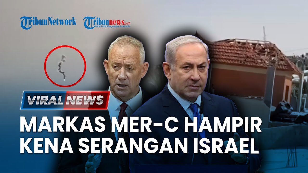 🔴VIRAL NEWS: Serangan Israel Hantam Rumah Dekat Markas Relawan MER-C ...