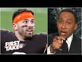 Stephen A.’s message to Baker Mayfield following the Browns clinching a playoff berth | First Take