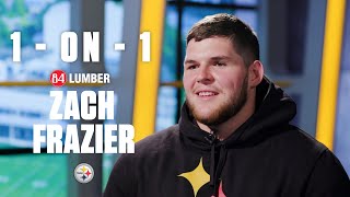 Exclusive 1-on-1 interview with C Zach Frazier | Pittsburgh Steelers