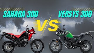 SAHARA 300 OU VERSYS 300? QUAL É MELHOR?