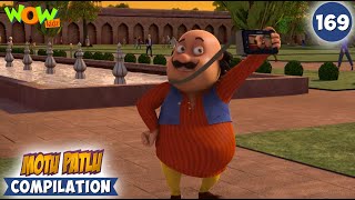 The Mystery of Missing Taj Maha | Motu Patlu Season 13 Compilation 169 | Motu Patlu | Kids | #spot