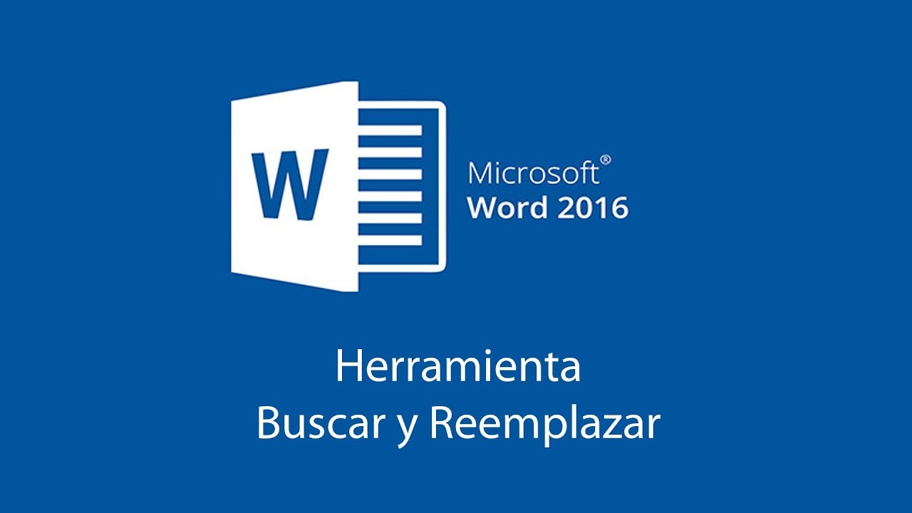 Microsoft Word - Herramienta Buscar Y Reemplazar - YouTube