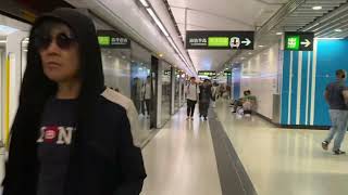 （到金鐘站轉港島綫）港鐵東鐵綫R train 由大圍至金鐘