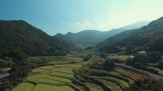 春日棚田(長崎県)の風景