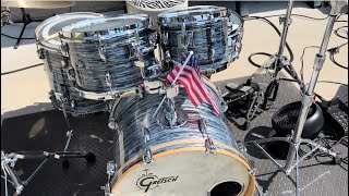 My Gretsch Renown drum kit and live sound.