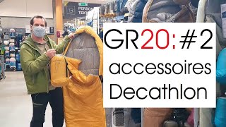 GR20 : les accessoires de rando : Ma selection chez Décathlon #2