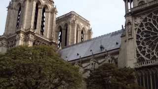 Paris, France Tour Notre Dame, Arc de Triomphe Vid # 3
