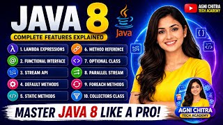 Java8 Complete tutorial | Lambda, Stream API, Optional, Collectors & More Java8 Features Explained🔥