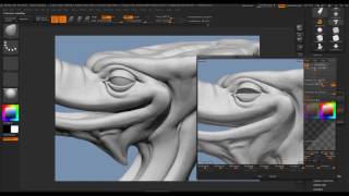 ZBrush шпаргалка 3: Слои скульптинга