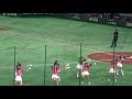 台湾代表チアガールによるパフォーマンス【アジアプロ野球チャンピオンシップ2017】