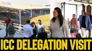 BREAKING 🔴 ICC delegation visit at national Stadium Karachi