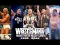 Every WWE WrestleMania PPV Main Events Match Card Compilation (1985 - 2026)