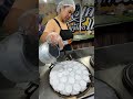 khanom krok with young coconut topping streetfood thailand ขนมครกเจ๊แขกแหกปาก