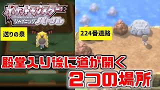 【ポケモンBDSP】殿堂入りした後行けるようになる2つの場所