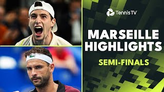 Dimitrov vs Khachanov, Hurkacz vs Humbert | Marseille 2024 Semi Highlights