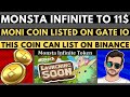 Monsta Infinite Price Prediction | MONI Coin Price Analysis 2021 | Moni Can Get Listed On Binance