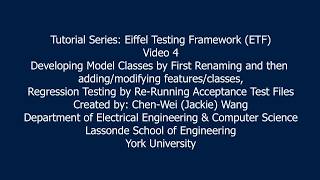 Tutorial on ETF (Eiffel Testing Framework): Part 4