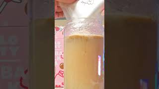 Hello Kitty  Boba Milk Tea #hellokitty #boba  #satisfying #trend #tea #viralvideo #shorts