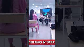SBI PO Mock Interview 🔥 @CareerDefiner By Kaushik Mohanty #shorts #sbipo  #interview #viral