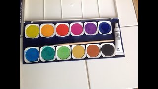 STAEDTLER 888 NC12 Noris Watercolour Paints - 12 Assorted Colours (Pack of 1 with Paint Brush Review