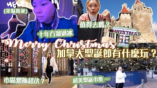 【加拿大旅遊🇨🇦】多倫多市中心4個免費聖誕好去處🎄必去Distillery Winter Village 聖誕市集🎅🏽｜Casa Loma城堡值得去嗎？🧚🏽‍♂️｜久違的溜冰日⛸️超好玩？