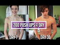 200 PUSH UPS A DAY FOR 30 DAYS CHALLENGE - Body Transformation RESULTS 200 PUSH UPS A DAY FOR 30 DAYS CHALLENGE - Body Transformation RESULTS
