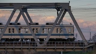 映像集 初冬の夕方と東武東上線/Tobu tojo line in Early winter/2014.12.14