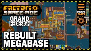 Factorio Space Age: Resurrect your old Factorio MEGABASE - Convert to Space Age