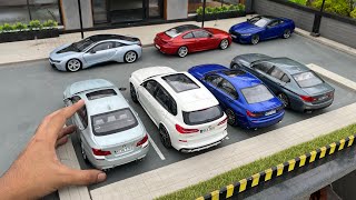 Mega BMW Car Collection 1:18 Scale | BMW Dealership Diorama | Diecast Model Cars
