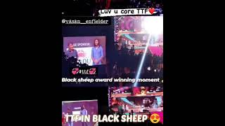 TTF in Black sheep Award 😍😌 || 2022 || Motovloger||