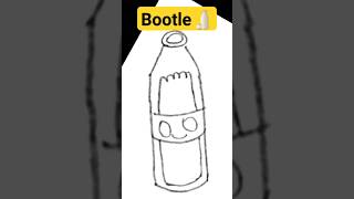 bottle 🍶doodles 🥰Easy things to doodle when you're bored #drawing #art #shorts feed #reels #love😱