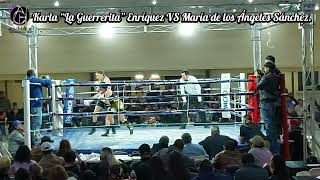 Karla “La Guerrerita” Enríquez VS María de los Ángeles Sánchez.