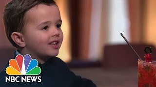 6-Year-Old ‘Shirley Temple King’ Shares The Secret To The Perfect Drink | NBC Nightly News