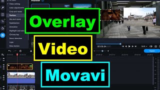 Overlay video in Movavi | Picture in Picture | Movavi Video Editor Plus #movavi