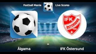 Sweden Division 2 || IF Algarna vs IFK Ostersund || Football Live