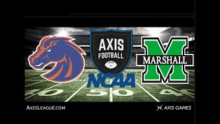 NCAA 19 S-1 G-2 MARSHALL VS BOISE STATE | AXIS FOOTBALL