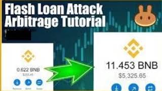 MAKING $25,000 With PancakeSwap BNB Crypto Flash Loan Tutorials   Working Smart Contract