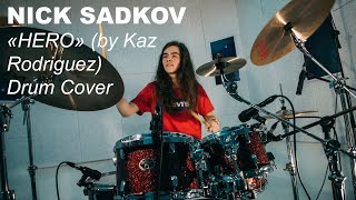 Конкурс Drummers United 2020, Садков Николай Николаевич, 17 лет, Москва, «Hero» by Kaz Rodriguez