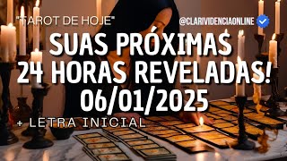 SUAS PRÓXIMAS 24 HORAS REVELADAS AGORA! 06/01/2025 REVELAÇÕES CERTEIRAS PRA VOCÊ + LETRA INICIAL! 🌟