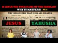 IS JESUS THE TRUE NAME OF THE MESSIAH? WHY IT MATTERS (pt.1) THE VIDEO SERIES THAT ENDS ALL DEBATES